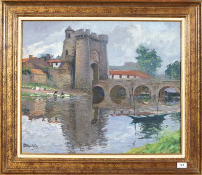 Paul MADELINE (1863-1920)
La porte de Parthenay...