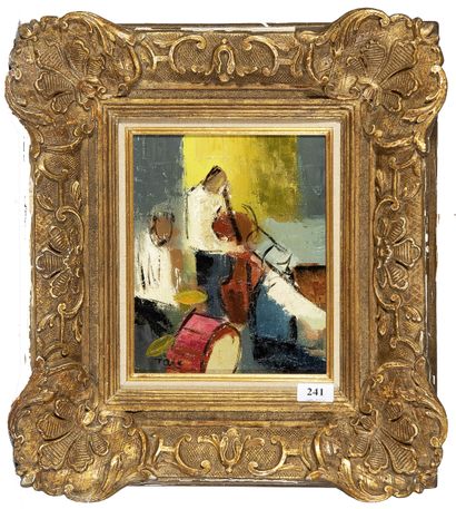Georgette TAVE (1925 - 2008)
Partie d'orchestre...