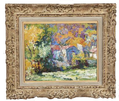 Victor CHARRETON (1864 - 1936)
House in autumn...