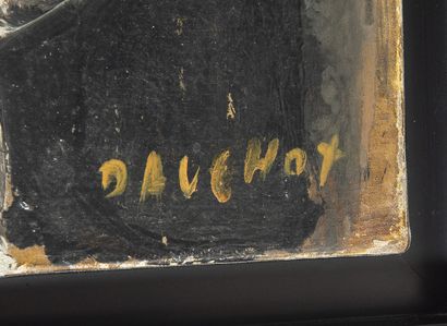 Gabriel DAUCHOT (1927 - 2003)
Le mariage,
Hst...