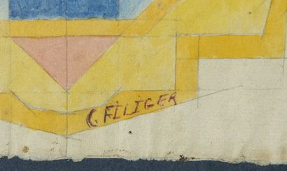 Charles FILIGER (1863 - 1928)
Nuances chromatiques,
Aquarelle...