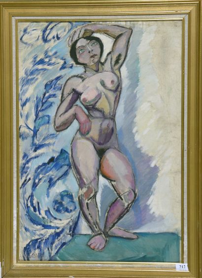 Marie VASSILIEFF (1884 - 1957)
Pose, circa...