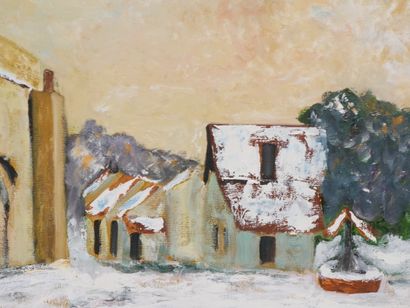 Raymond COLL 
Chambonchard under the snow,
Hst...