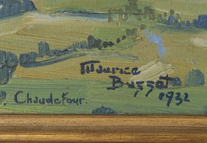 Maurice BUSSET (1879 - 1936)
La Vallée de...