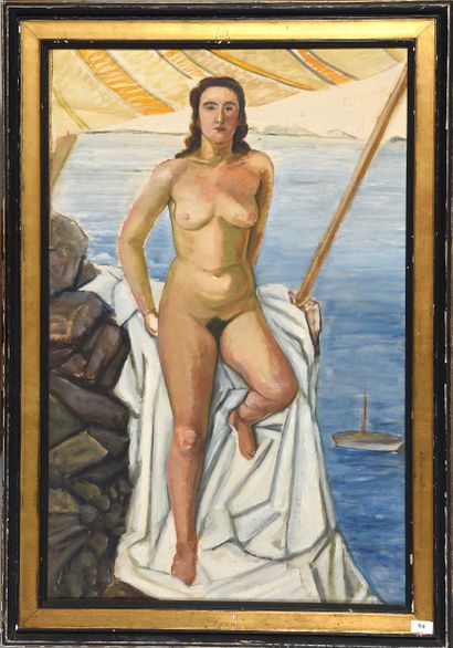 MODERN SCHOOL
Bather,
Hsp, 112 x 67 cm