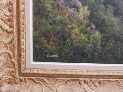François BARON (1879 - 1963)
L'Allier à Pont...