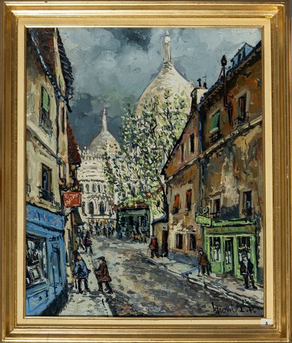 Robert L P. LAVOINE (1916 - 1999)
Montmartre,...