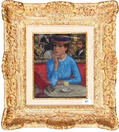 François GALL (1912 - 1987)
Young woman at...