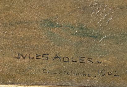 Jules ADLER (1865-1952)
The Road
Hs cardboard...