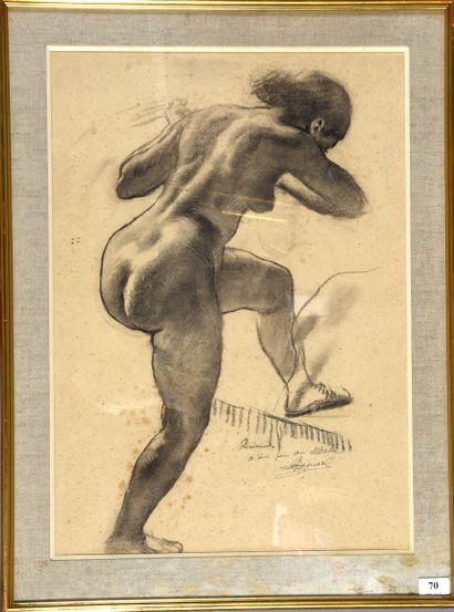 Albert BESNARD (1849 - 1934)
Jeune femme...