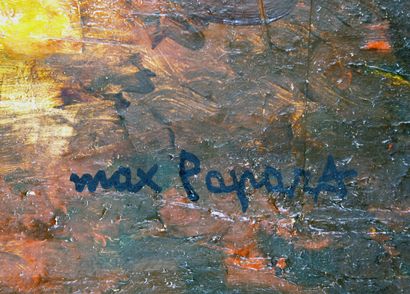 Max PAPART (1911 - 1994)
Concert champêtre,
Hst...