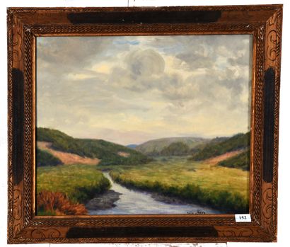 Maurice CHABAS (1862 - 1947)
Petite vallée,...