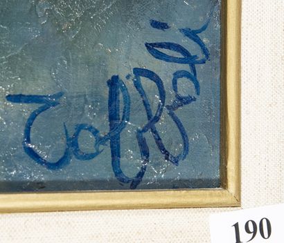Louis TOFFOLI (1907-1999)
Maternité biblique
Hst...