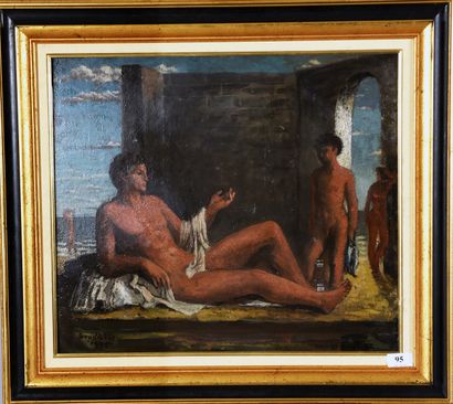 Jean SOUVERBIE (1891 - 1981)
Bathers,
Hsp...