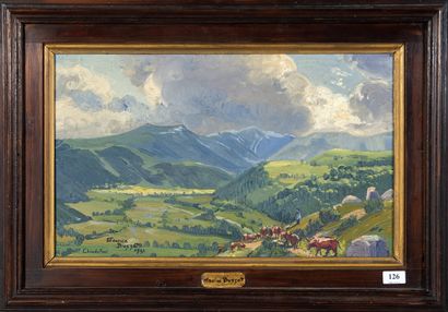 Maurice BUSSET (1879 - 1936)
La Vallée de...