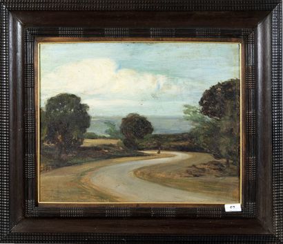Jules ADLER (1865-1952)
The Road
Hs cardboard...