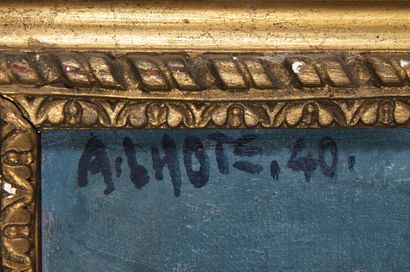 André LHOTE (1885 - 1962)
Pénélope,
Hst shg...