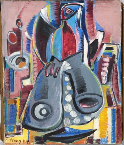 Emile HECQ (1924 - 2009)
Sans titre,
Hst...