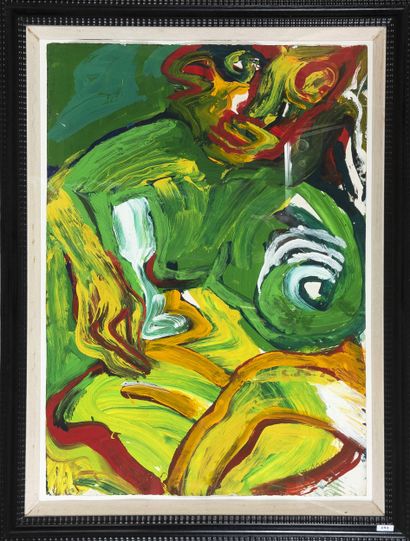 Bengt LINDSTROM (1925-2008)
La voluptueuse,...