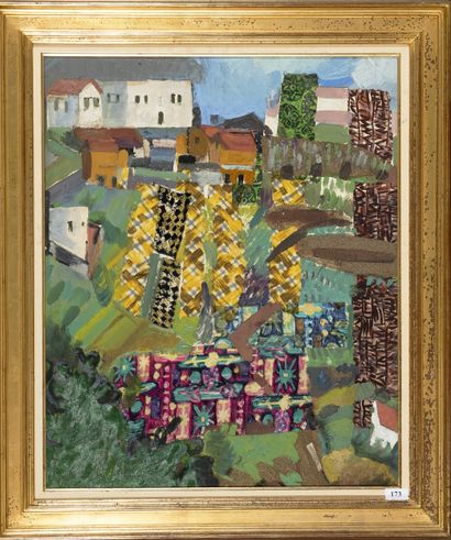 Alfred RETH (1884 - 1966)
Village,
Technique...