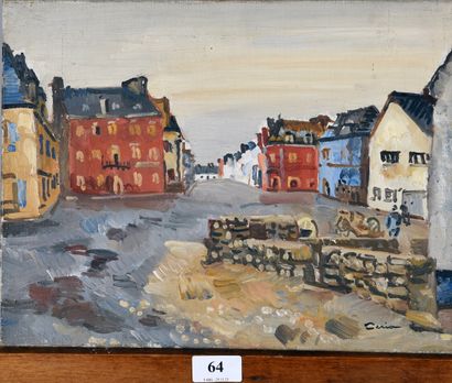 Edmond CERIA (1884 - 1955)
Street,
Hst sbd,...