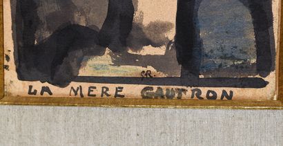 Attributed to Georges ROUAULT
La mère Gautron,
Wash...