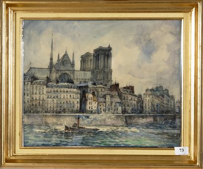 FRANK WILL (1900 - 1951)
Paris, the Seine...