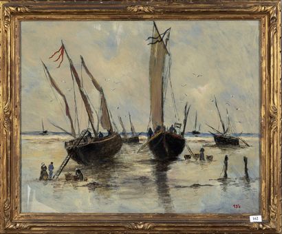 Henry SAINT CLAIR (1899 - 1990)
Bateaux en...