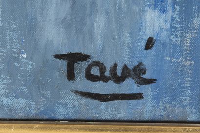 Georgette TAVE (1925 - 2008)
Modèle au peignoir...