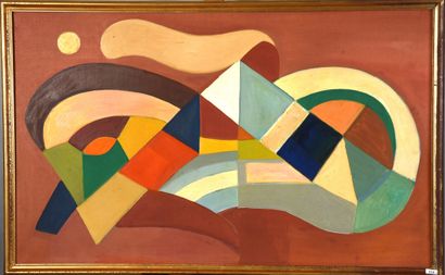Louis LATAPIE (1891-1972)
Sans titre U 7,
Hst,...