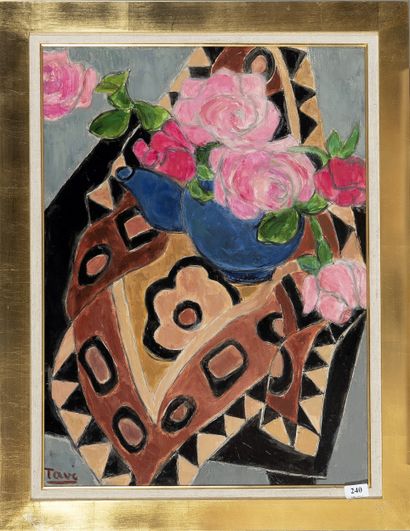 Georgette TAVE (1925 - 2008)
Les roses au...