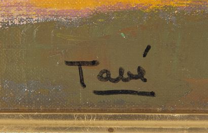 Georgette TAVE (1925 - 2008)
L'alchimie,
Hst...