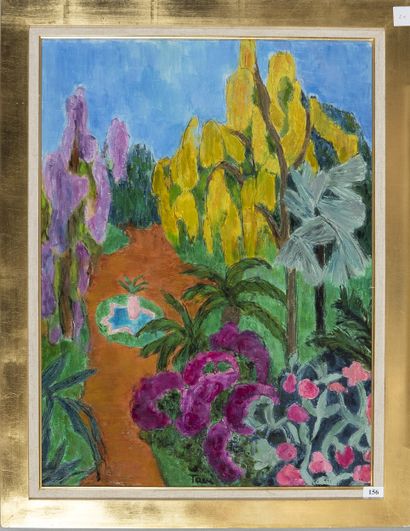 Georgette TAVE (1925 - 2008)
Les jardins...