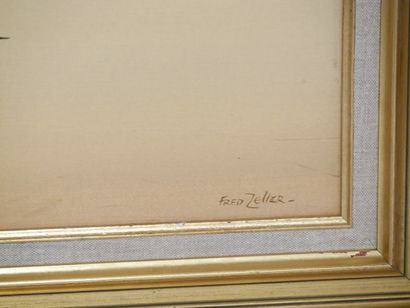 Fred ZELLER (1912 - 2003)
La rêverie est...