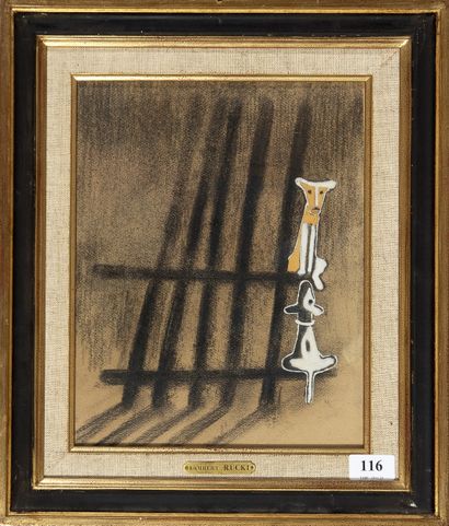 Jean LAMBERT-RUCKI (1888 - 1967)
Le chien...