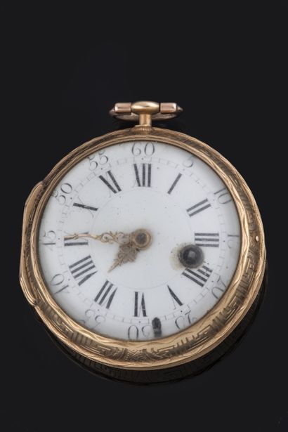 A MOURIER 
Geneva 
Late 18th century 
Gold...