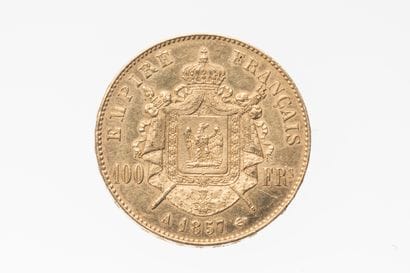 100 franc gold coin