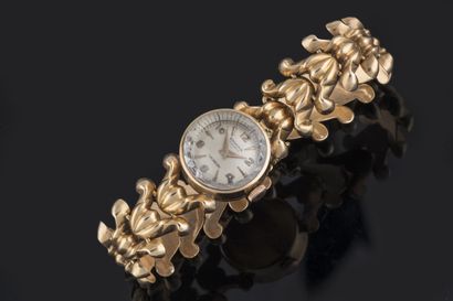 RODANIA. Ladies' wristwatch in yellow gold...