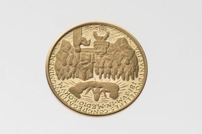 VATICAN- 
Medal with the profile of John...