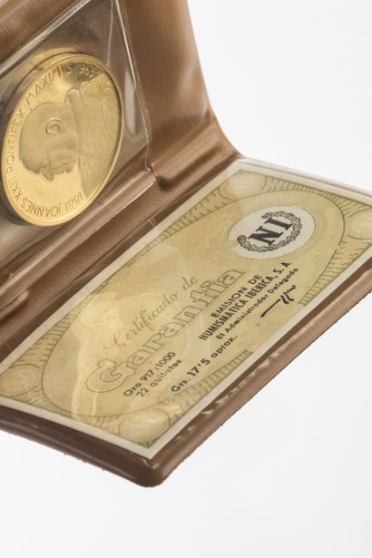 VATICAN - 
Medal with the profile of John...