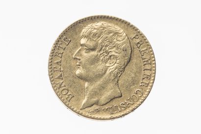 40 francs gold coin
