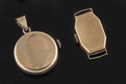 Two worn and damaged Denis and Certina ladies'...