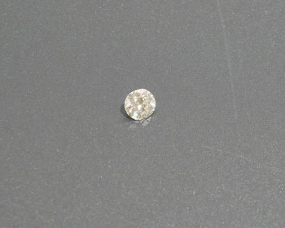 Antique-cut diamond on paper weighing approx....