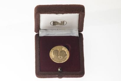 1 Coin Juan Carlos and Sofia yellow gold...
