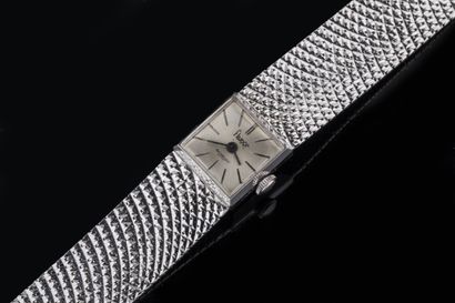 Flamor lady's wristwatch in white gold. ...