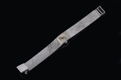 Flamor lady's wristwatch in white gold. ...