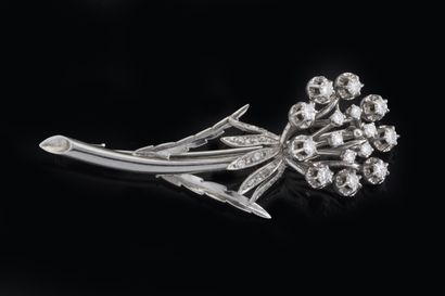 White gold (750 thousandths) and platinum...
