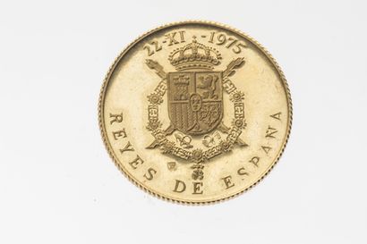 1 Coin Juan Carlos and Sofia yellow gold...