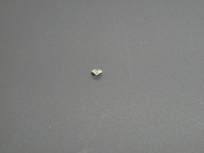Antique-cut diamond on paper weighing approx....