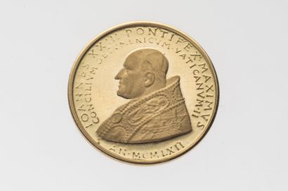 VATICAN- 
Medal with the profile of John...